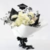 Gift White Elegance Graduation Bouquet