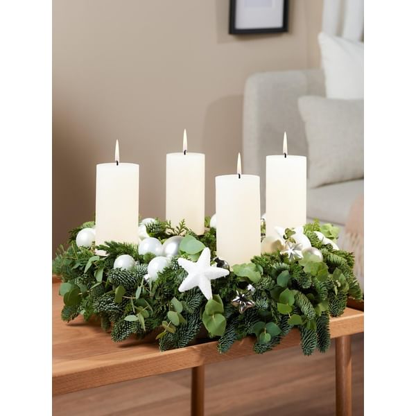 Advent Wreath Snowflakes