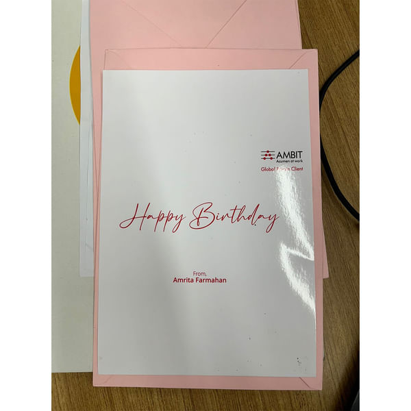 Ambit Greeting Card