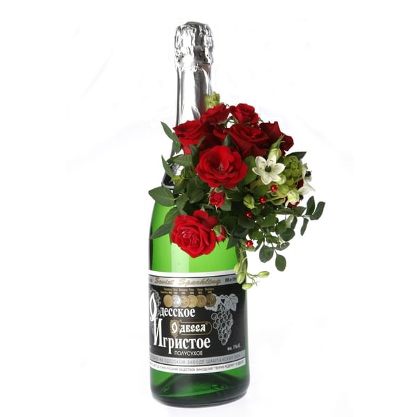 Arrangement on Sparkling Wine