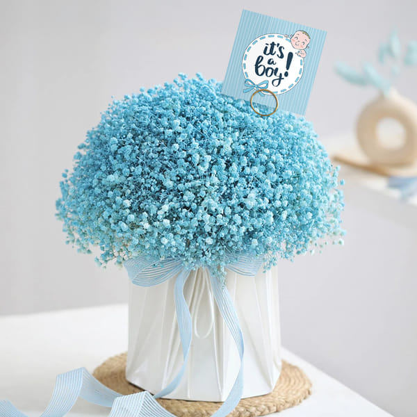 Baby shower Blue wishes