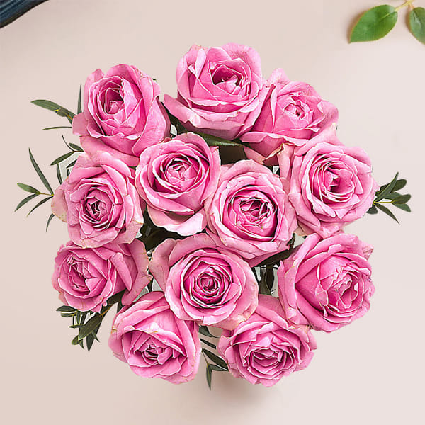 Blushing Beauty Pink Rose Bouquet