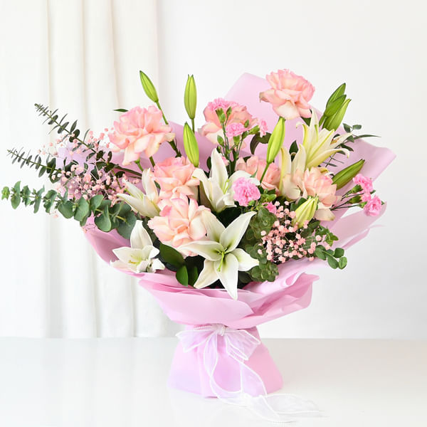 Blushing Lilies