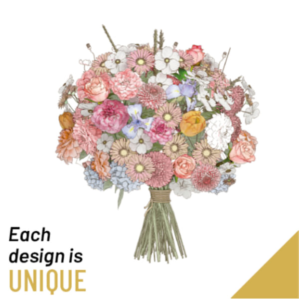 Bouquet of Mixed Seasonal Flowers