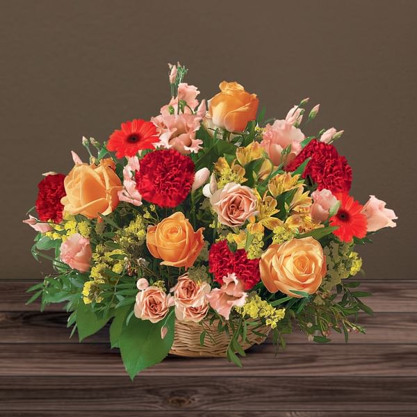 Cérémonie rouge orange