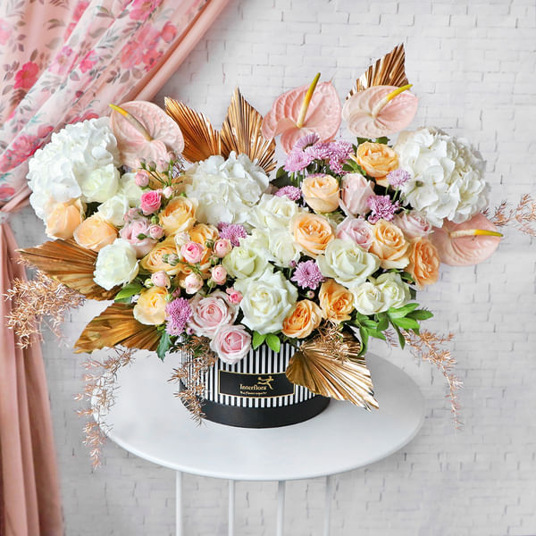 Cascading Floral Love