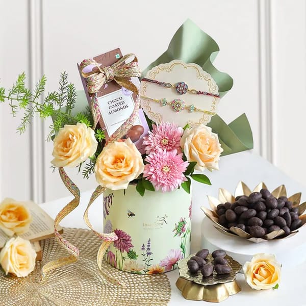 Delightful Treats Rakhi Hamper