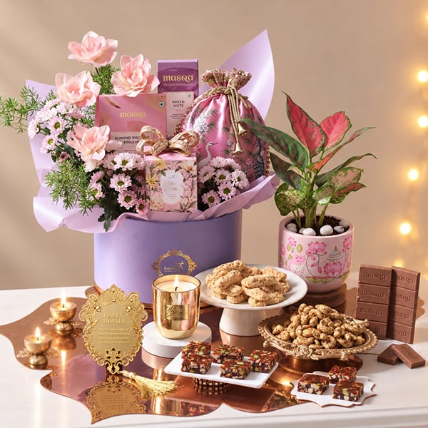 Diwali Lilac Bliss
