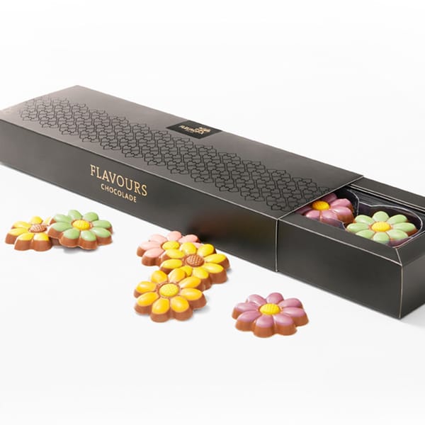 Flavours chocolate. Only with flowers