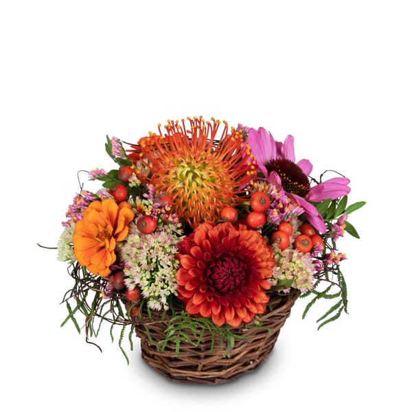 Flower arrangement 'Touch of Indian Summer'