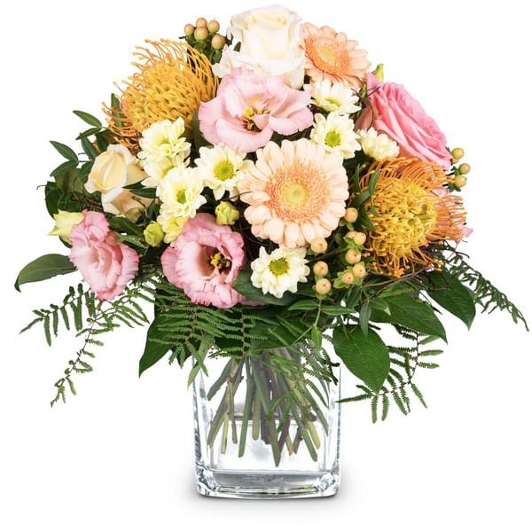 Flower bouquet Cheerful Winter Greeting