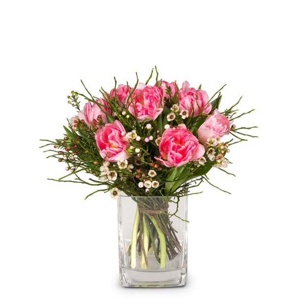 Flower bouquet Delicate spring composition