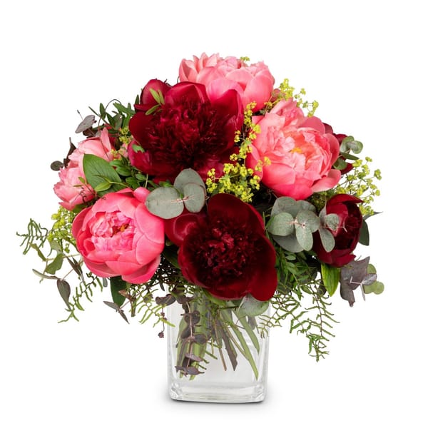 Flower bouquet Romantic Peonies