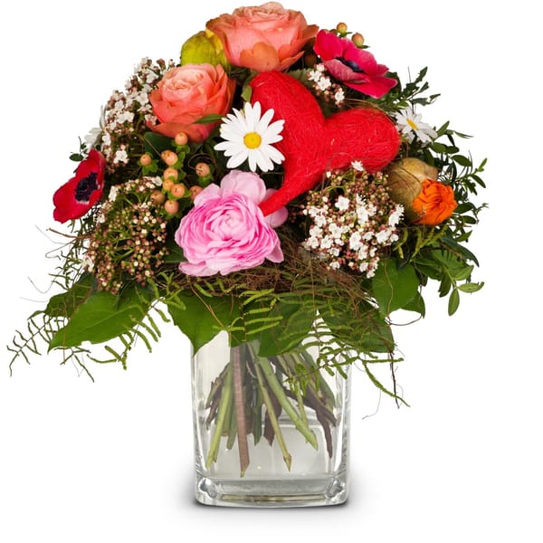 Flower bouquet True love