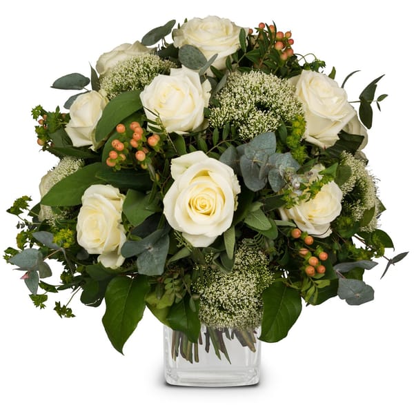 Flower bouquet 'With Deepest Sympathy'