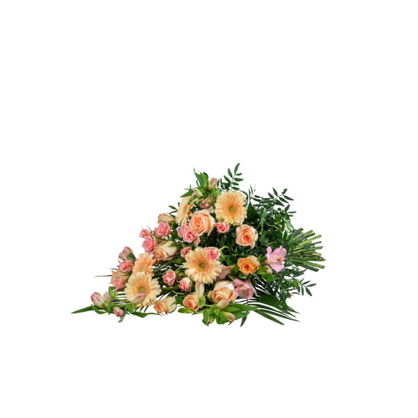 Funeral Bouquet  Pastels  w ribbon 248028