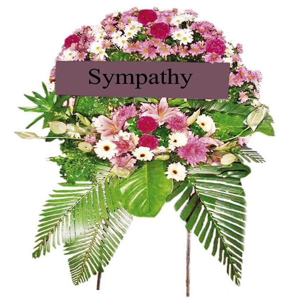 Funeral Wreath (stand not included )