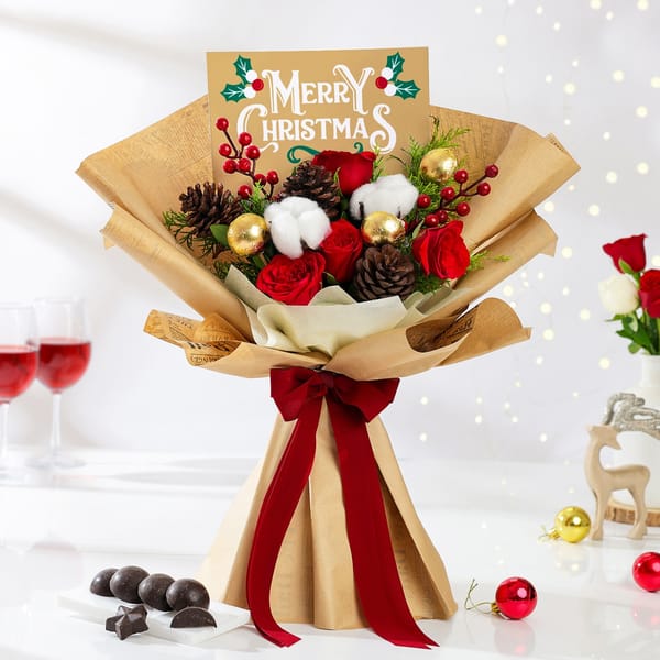 Holiday Warmth Bouquet