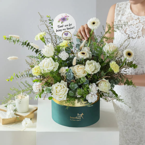 Mentor's Tribute Floral Box