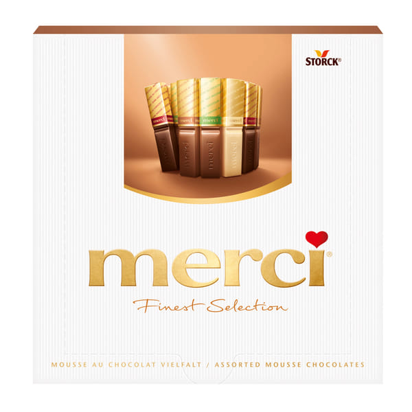 Merci Mousse au Chocolat Variety 210 g