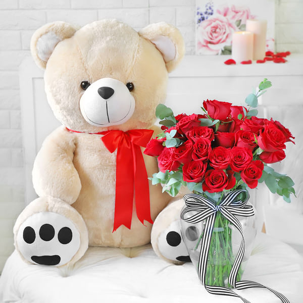 Pouring Love in Vase