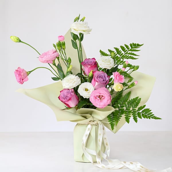 Purple Elegance Mother's Day Bouquet