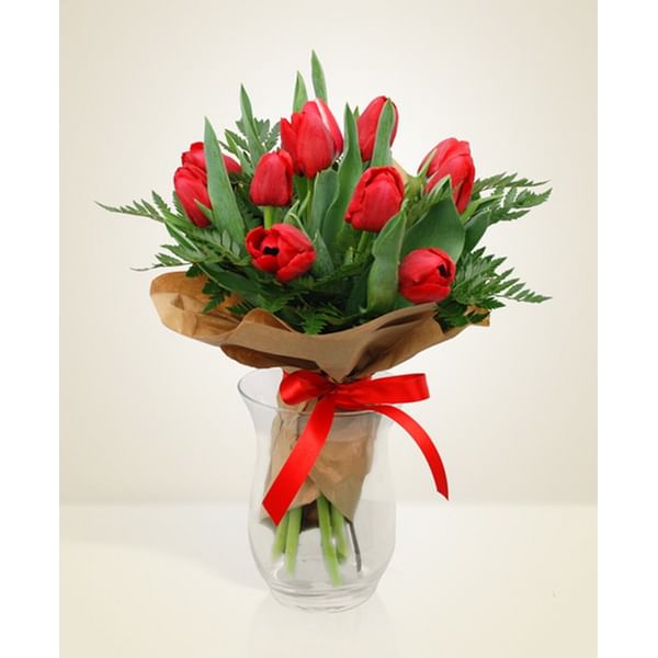 Red tulips