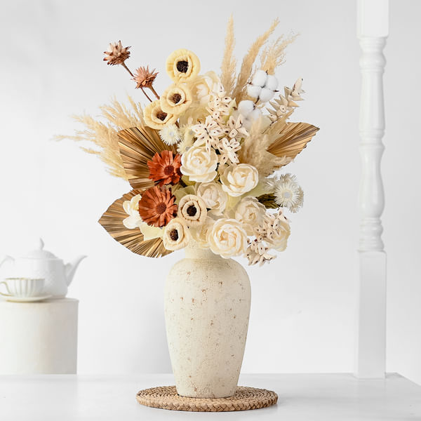 Rustic Harmony Dry Flower Arrangement