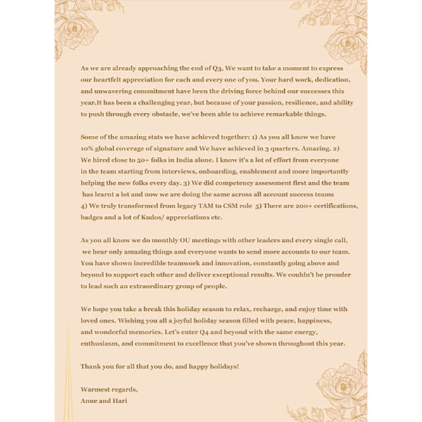 Salesforce Greeting card