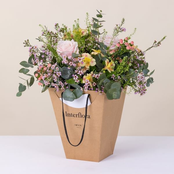 Sorbet with flower bag - Sorbet et son sac cadeau