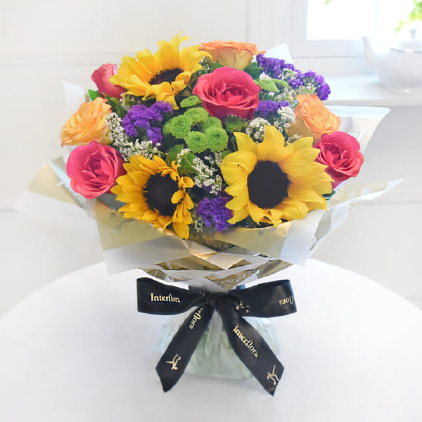 Sunflower Delight Hand-tied