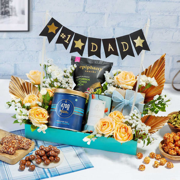 Tasteful Indulgent Hamper for Dad