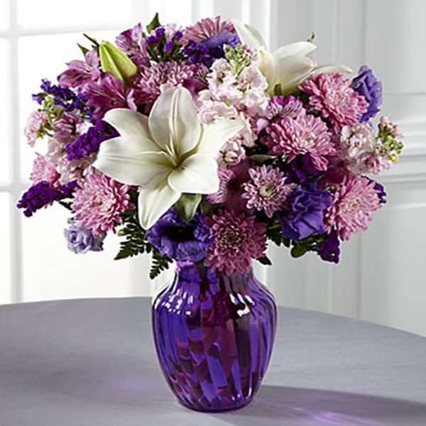 The FTD Shades of Purple Arrangement