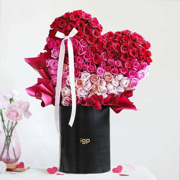 Timeless 100 Red Roses Bouquet