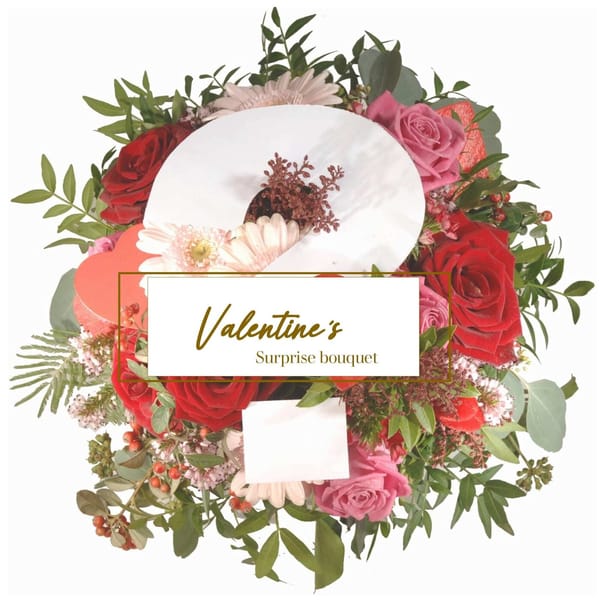 Valentines Surprise Bouquet