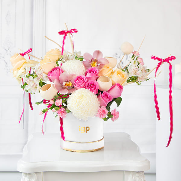 Whispering Petals Bloom Arrangement