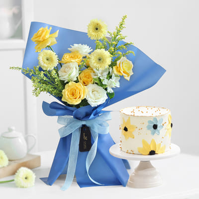 Sunny Celebrations: Order Flowers Online...