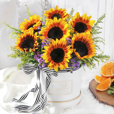 Yellow Mellow Sunshine Bouquet: Order Birthday Flowers Online