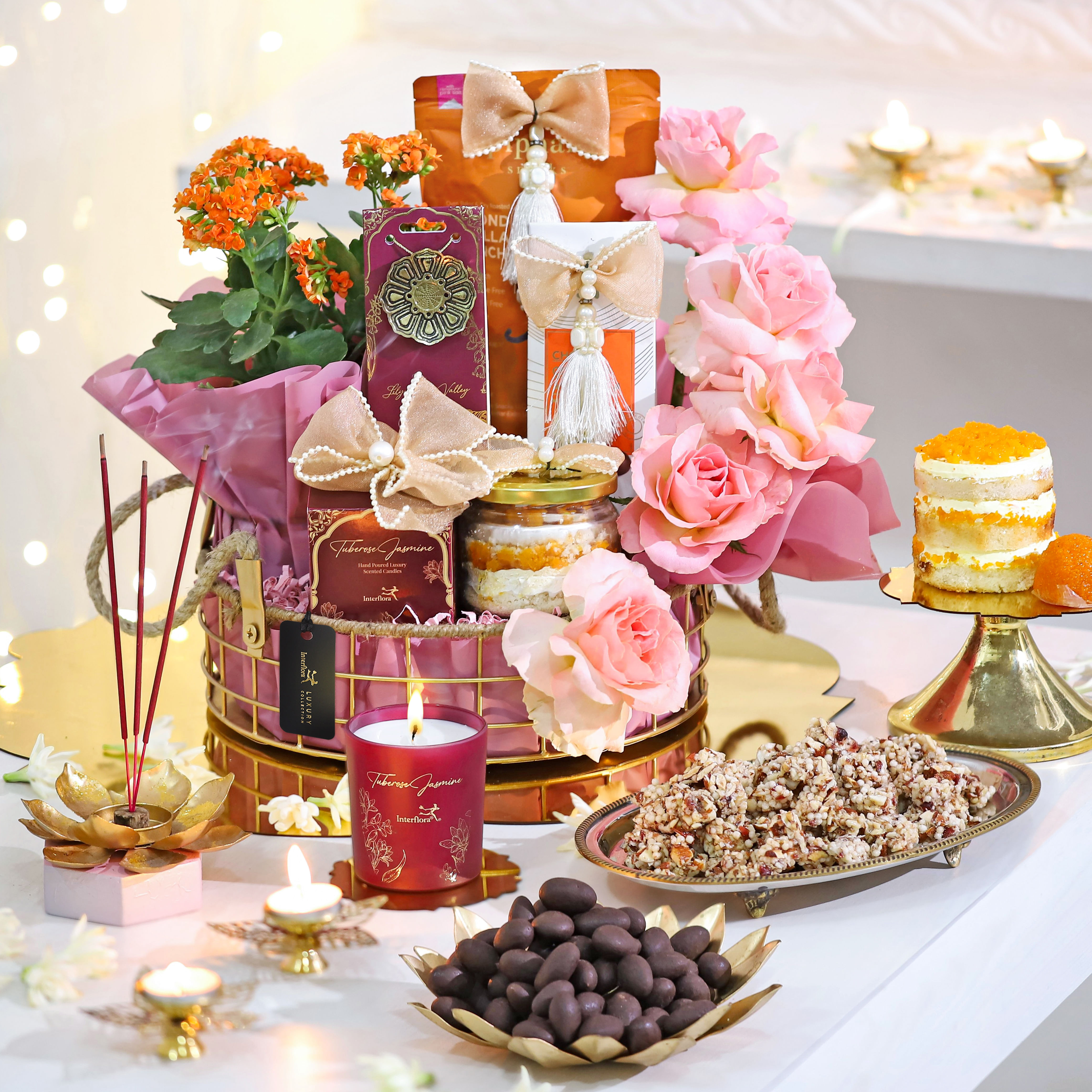 Diwali Hamper with Candle